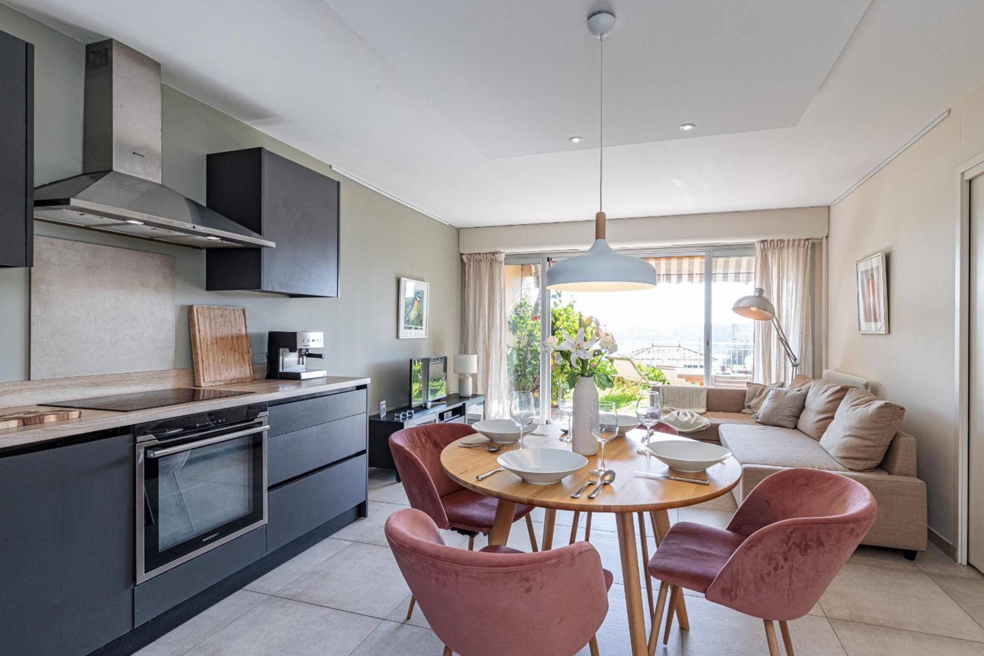 2 Bdr Villefranche-Sur-Mer Sea View Parking And Swimming Pool Ngoại thất bức ảnh