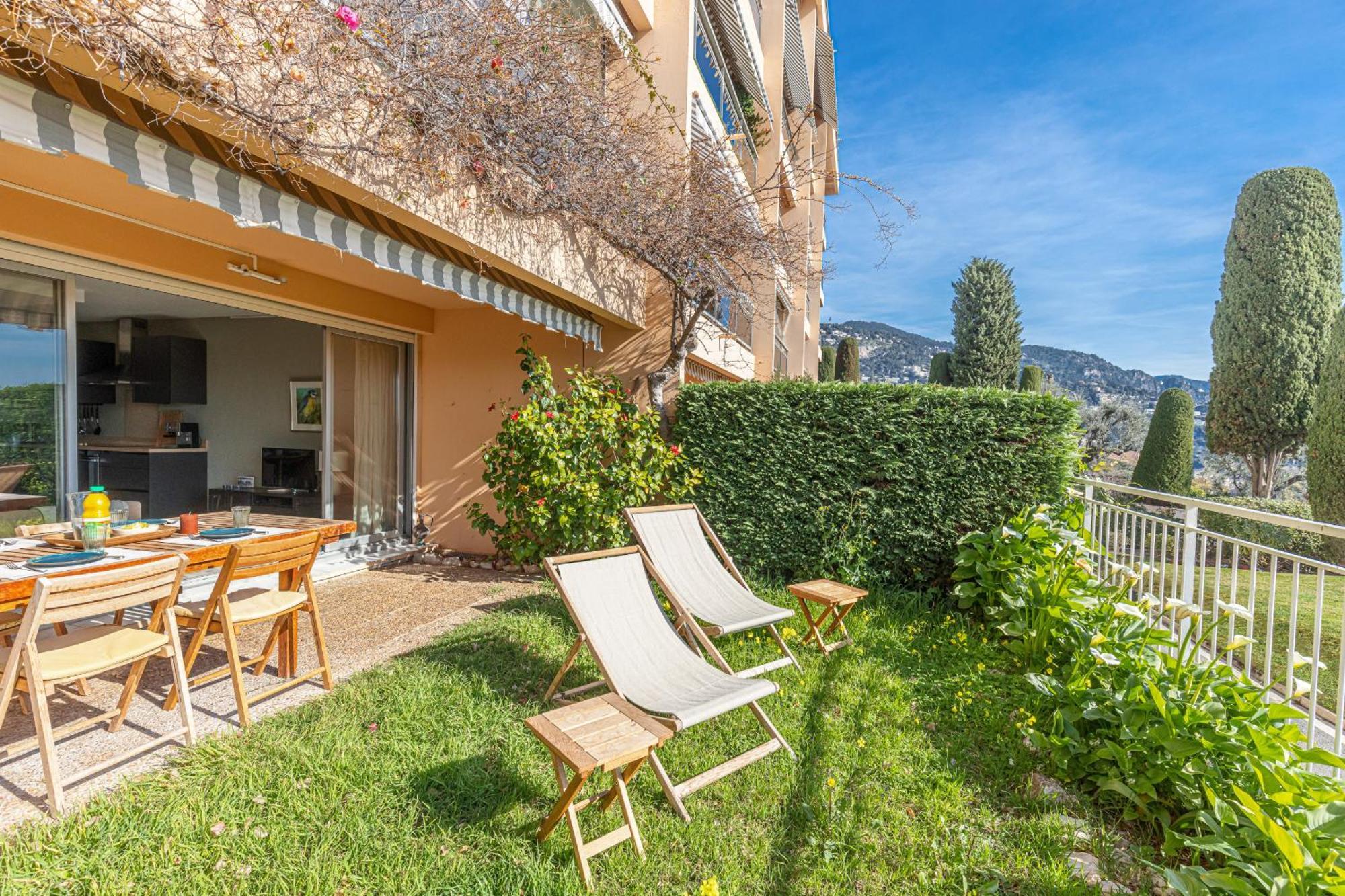 2 Bdr Villefranche-Sur-Mer Sea View Parking And Swimming Pool Ngoại thất bức ảnh